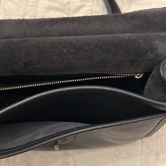 Vintage Coach Station Willis Bag in black - Picture 13 of 14